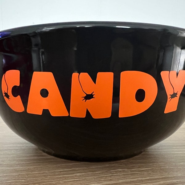 Customizable Candy Bowl, Halloween Bowl, Small Halloween Candy Bowl, Custom Bowl, Popcorn, Ice Cream, Personalized Gift,