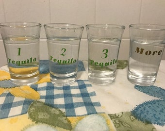 Customizable Shot Glass, Tequila shot, Bourbon shot, Gift for Party People, Bachelorette Gift, Bachelor Gift, Birthday Gift, 21st Birthday