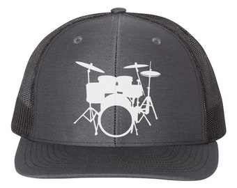 LLeaf Drumsticks Vintage Drummer Drummer Men/&Women Adjustable Baseball Caps Denim Fabric Sun Hat