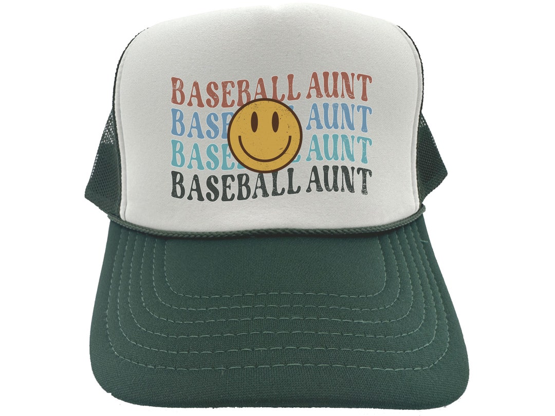 Baseball Aunt, Baseball Aunt Hat, Aunt Hat, Aunt Trucker Hat ...