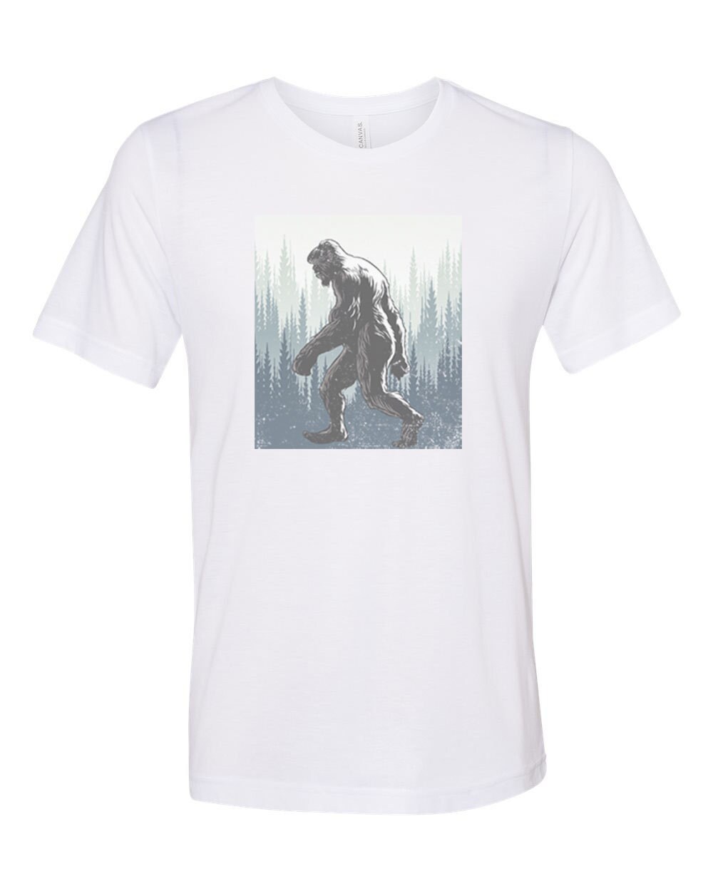 sasquatch button up shirt