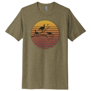 Turkey Hunting Shirt, Roosting Turkey, Hunting Shirt, Unisex Fit, Thunder Chicken Shirt, Gift For Hunter, Gobbler, Dad Gift, Long Beard