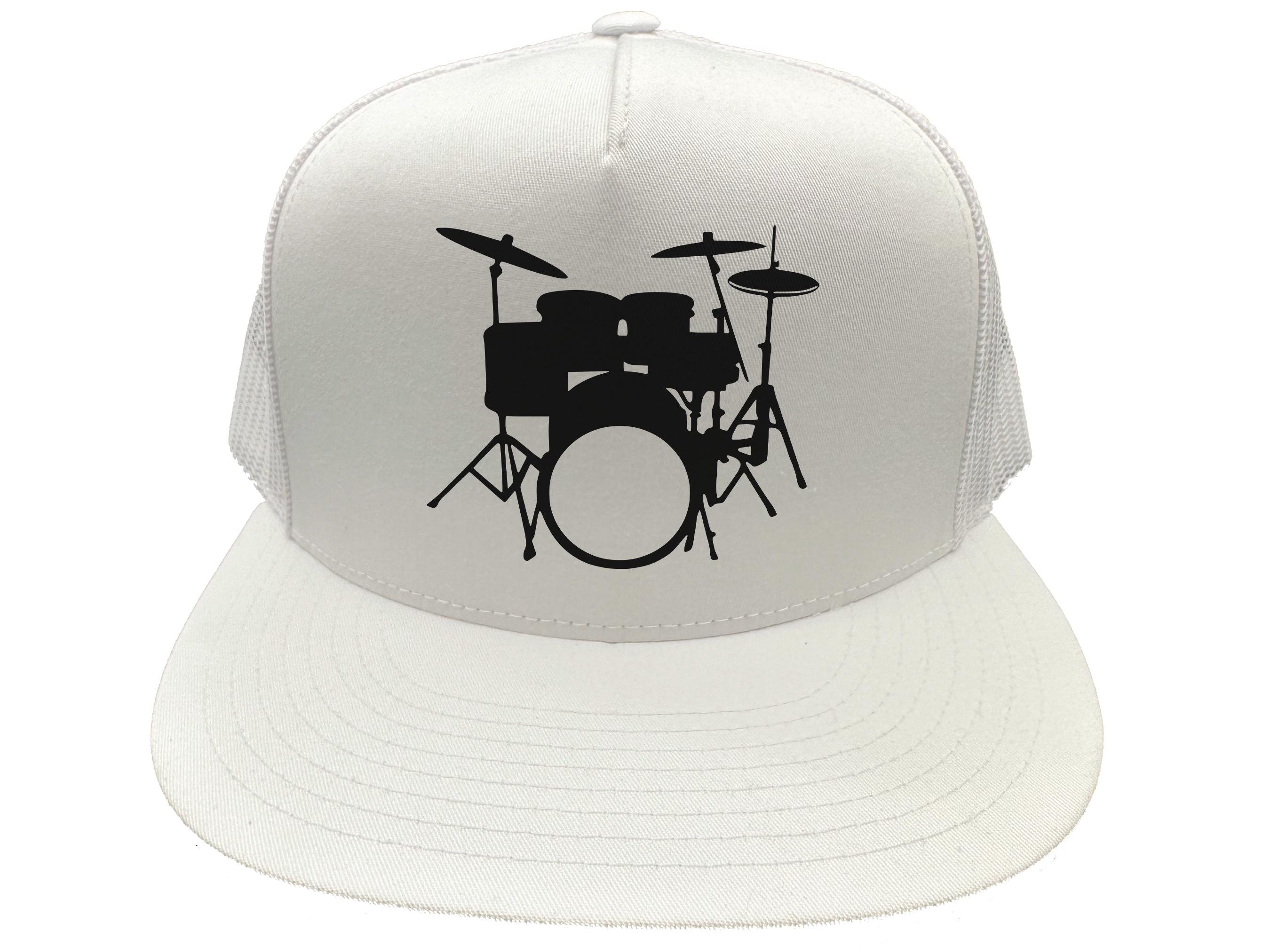 Drummer Hat, Drumset, Gift for Drummer, Percussion, Drumming Hat ...