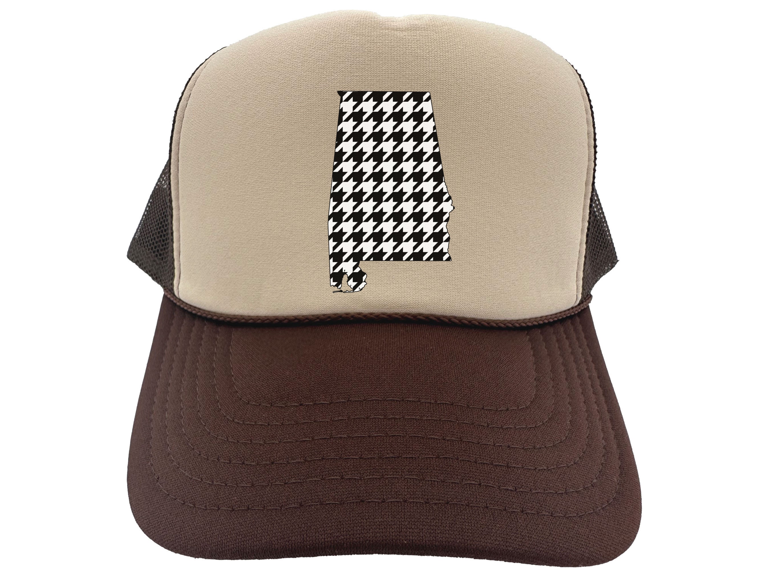 University of Alabama Houndstooth SnapBack Alabama Houndstooth Bear Bryant Hat Decal - Etsy main image 3