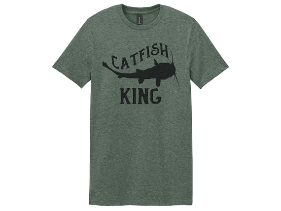 Cat Fishing Shirt, Catfish King, Noodling Shirt, Gift For Fisherman, Fishing Shirt, Unisex Fit, Fishing Gift, Catfish Shirt, Father's Day