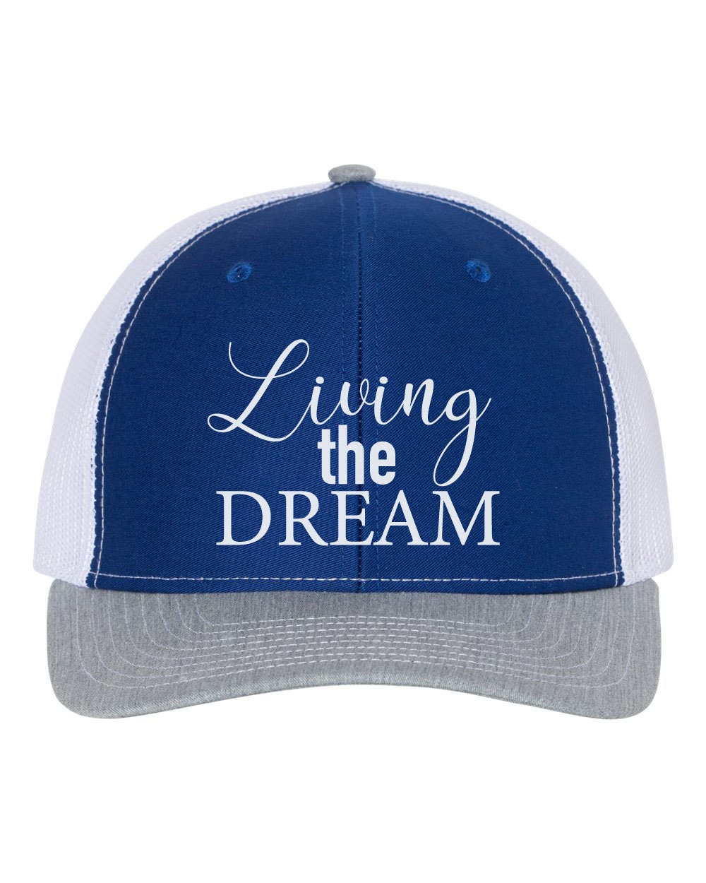 Dream Hat Living The Dream Snapback Trucker Hat Dream Etsy