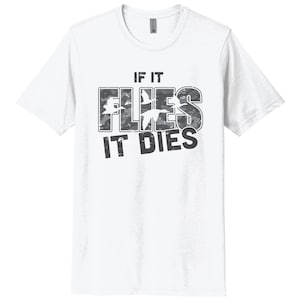 Entenjagd Shirt, wenn es fliegt, stirbt es Ghost Camo, Entenjagd Kleidung, Herren Jagd T, Entenjagd T-Shirt, Erwachsene Jagd T-Shirt, Enten