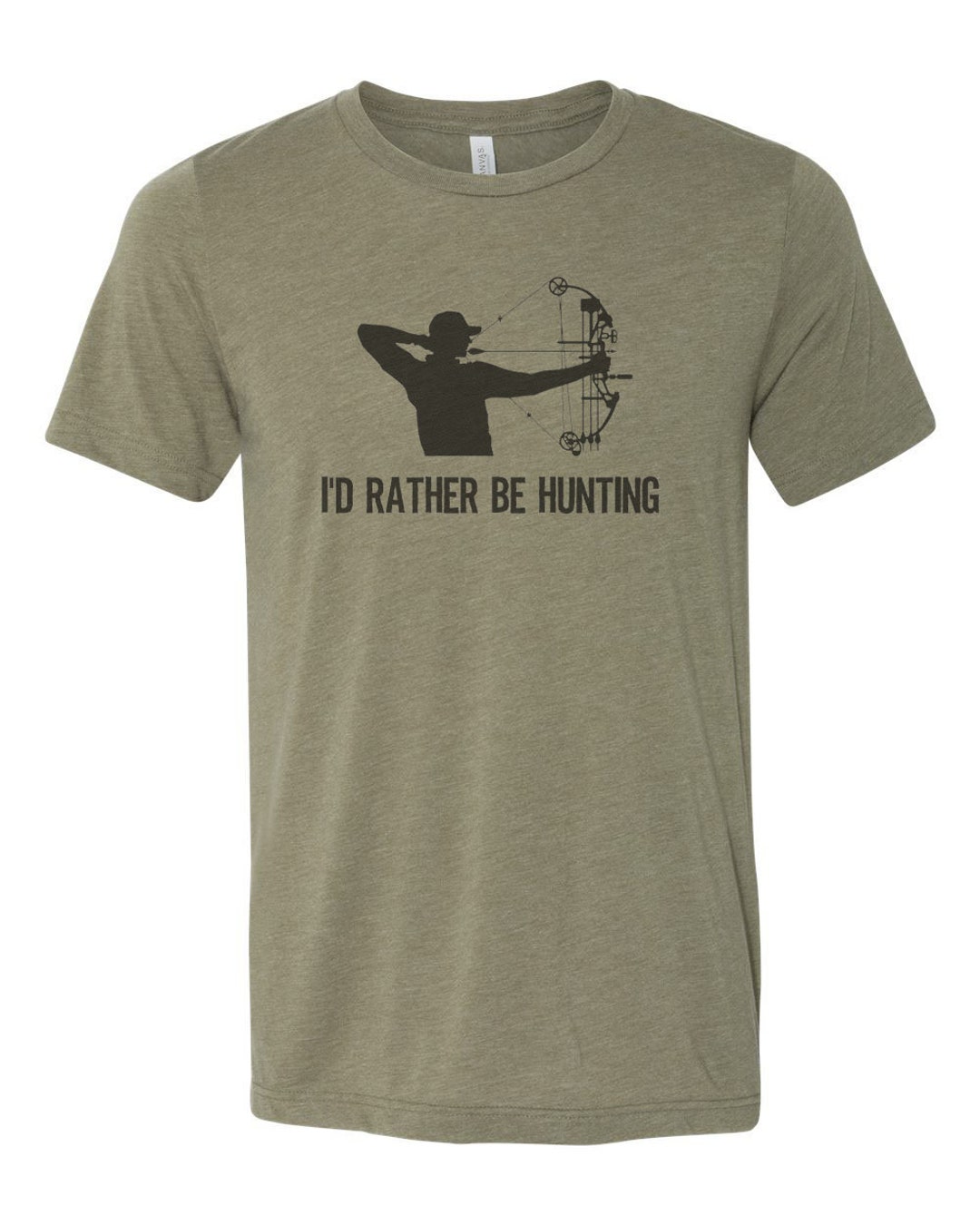 Hunting Shirt, I'd Rather Be Hunting, Bow Hunting Shirt, Unisex