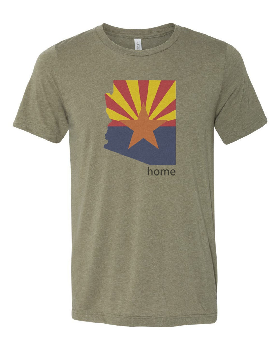 Broederschap Groenteboer Siësta Arizona Shirt Arizona Is Home AZ Tee Soft Bella Canvas - Etsy België