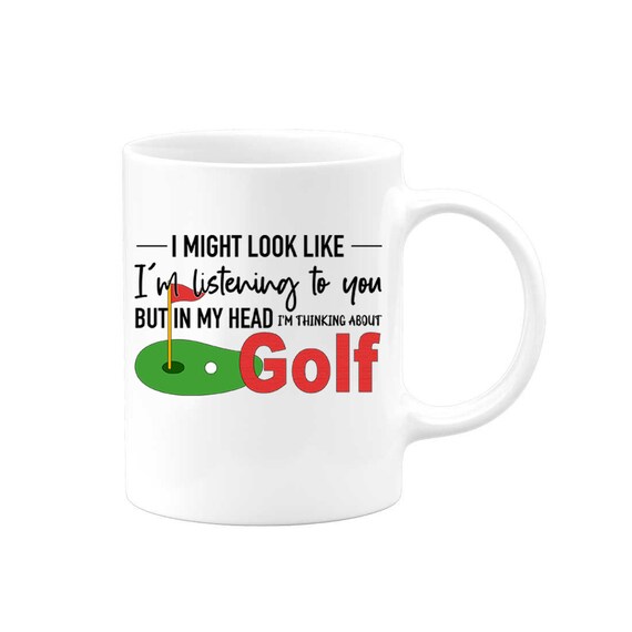 Taza de golf personalizada Little Miss Golfalot regalo para 