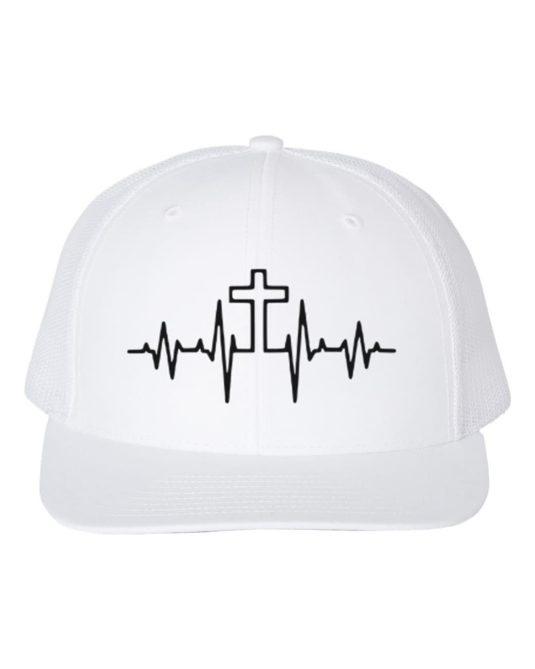 Christian Hat, Heartbeat Cross, Christian Snapback, Cross Hat