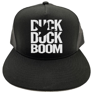 Duck Hunting Hat, Duck Duck Boom, Waterfowl Hat, Adjustable, Hunting Hat, Hunting And Fishing, Gift For Him, Duck Hunting, Ducks