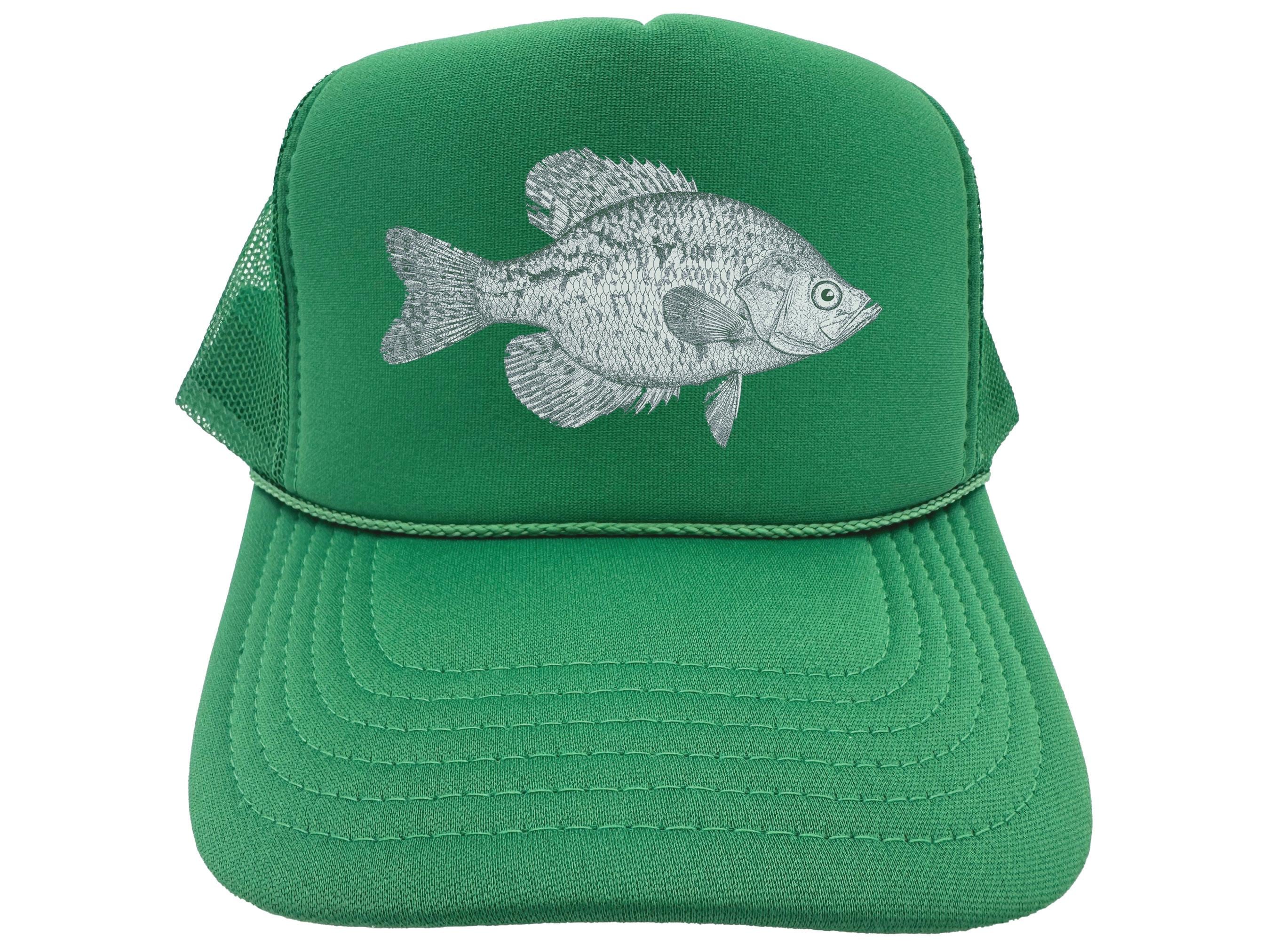 Crappie Hat, Fishing Hat, Crappie, Fishing Gift, Fisherman Hat