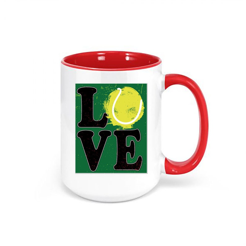ChaseMeTees Tennis Love Mug - Thumbnail 5