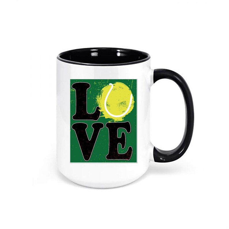 ChaseMeTees Tennis Love Mug - Thumbnail 4