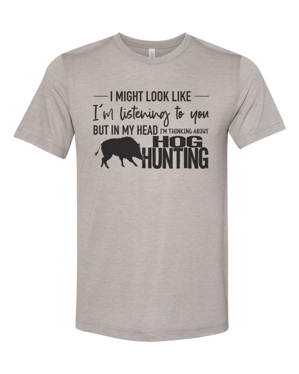 Hog Hunting Shirt Thinking About Hog Hunting Wild Boar Etsy