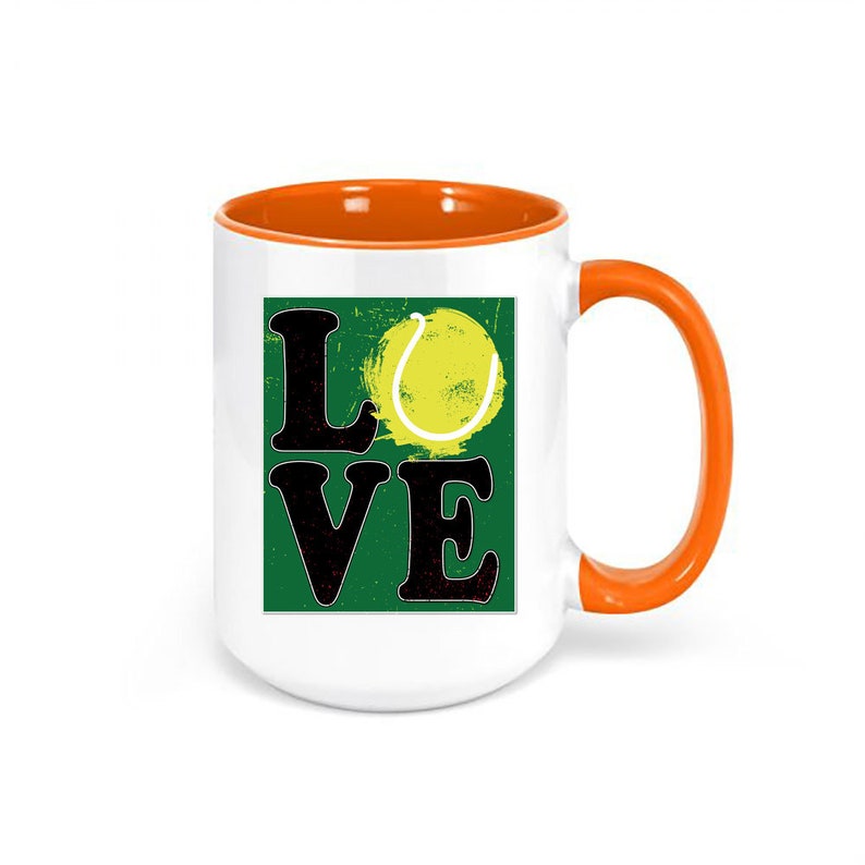 ChaseMeTees Tennis Love Mug