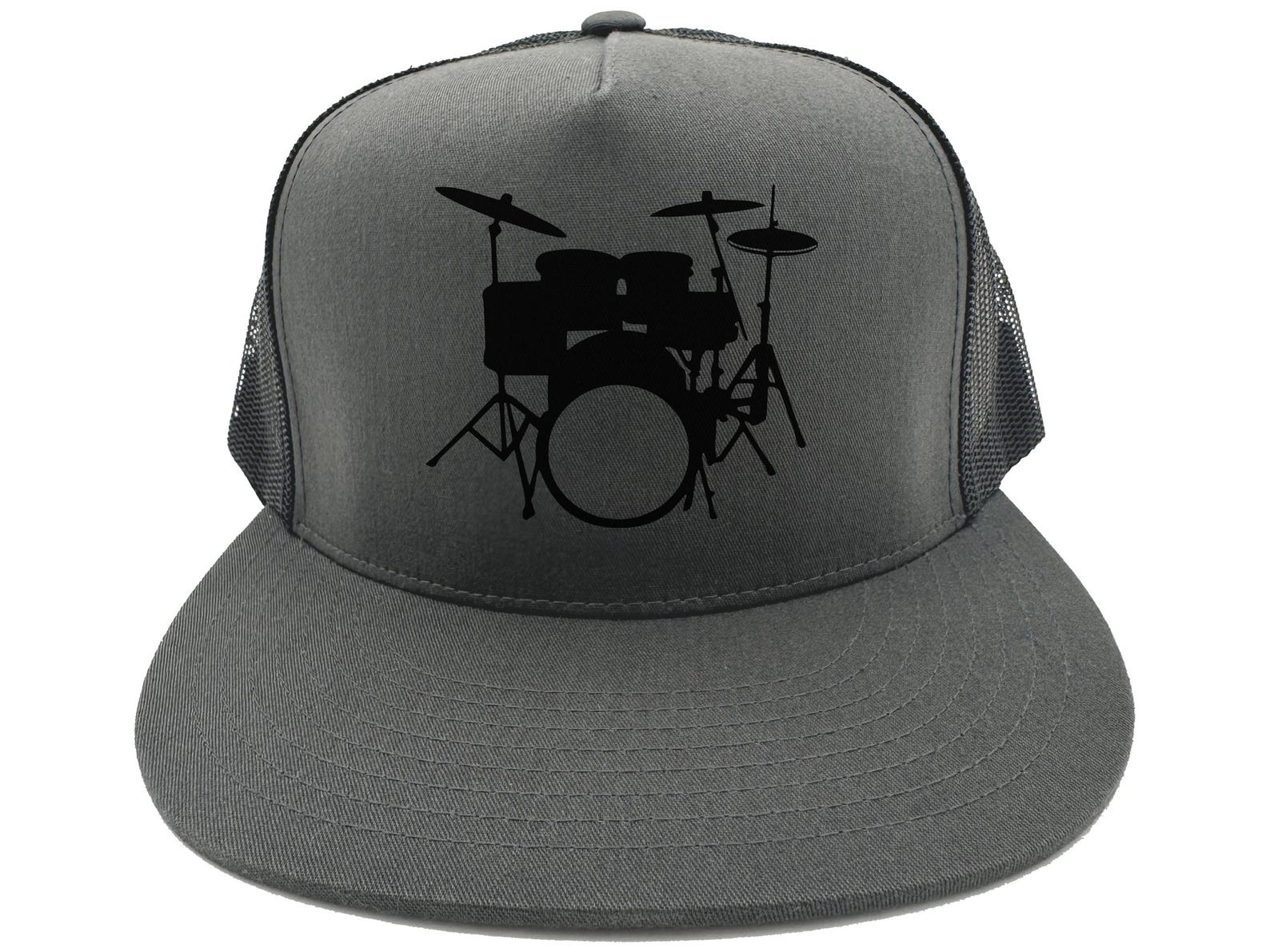 Drummer Hat, Drumset, Gift for Drummer, Percussion, Drumming Hat ...