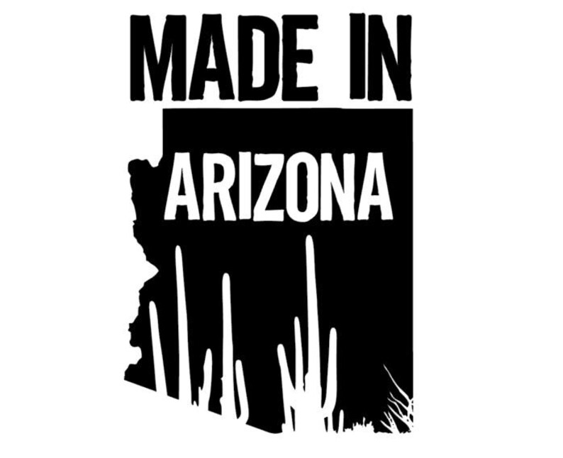 Made In Arizona AZ Tee Unisex Adult T Arizona Shirt AZ Etsy