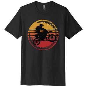 Dirt Bike Shirt, Motocross Shirt, Dirt Bike Sun, Motorcycle Shirt, Gift For Him, Dirt Bike Rider, Motocross Gift, Unisex Fit, Gift For Her