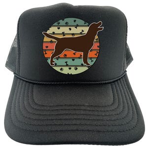 Labrador Hat, Labrador Sun, Dog Mom Hat, Lab Mom, Adjustable Snapback, Labrador Mom, Dog Hat, Mesh Caps, Otto Hats, 10 Hat Options, Lab Dad