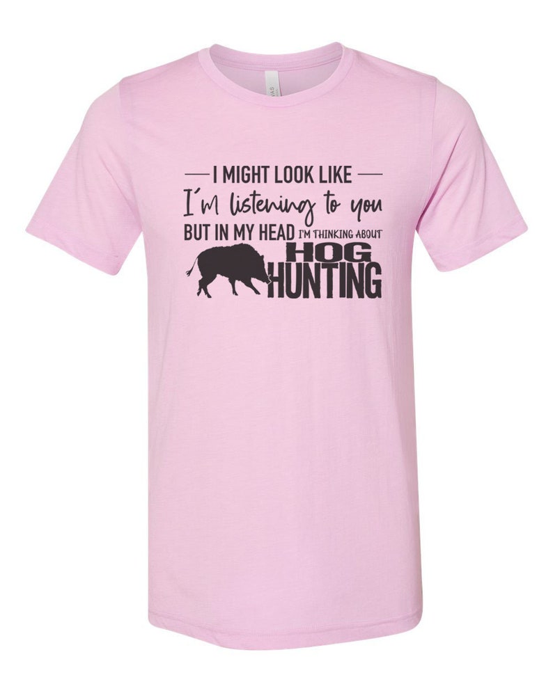Hog Hunting Shirt Thinking About Hog Hunting Wild Boar Etsy Australia