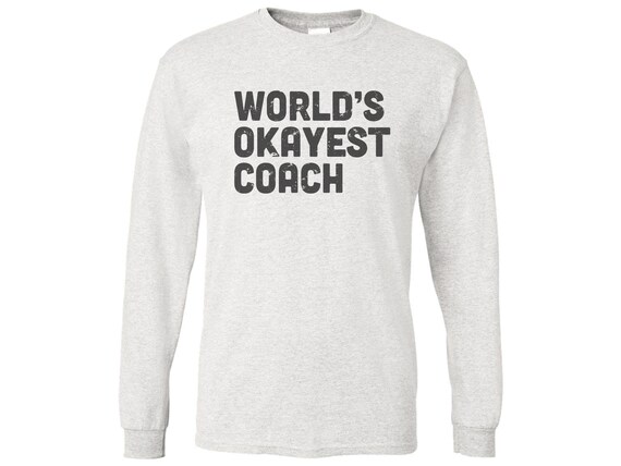 World's Okayest Soccer Coach T-Shirt | Soccer Coach Tee World's Okayest Soccer Coach T-Shirt | Soccer Coach Tee