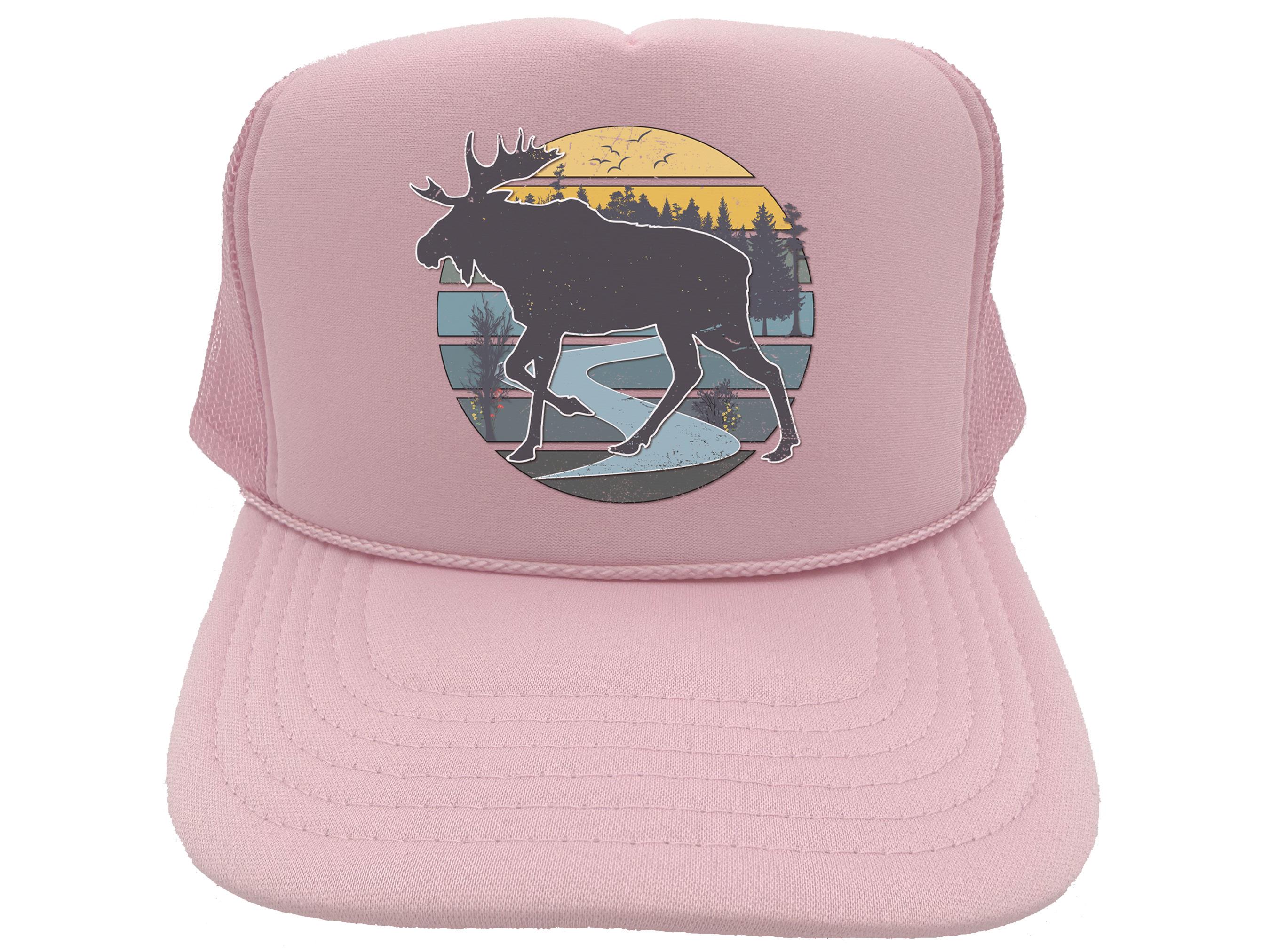 Moose Hat, Moose Sun, Otto Hat, Moose Hunting Hat, Wildlife Hat