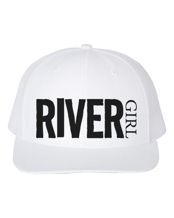River Girl, River Girl Hat, Fishing Cap, Float Trip Hat, Snapback, Gift for  Her, River Apparel, River Hat, Trucker Hat, Floating, White Text -   Ireland