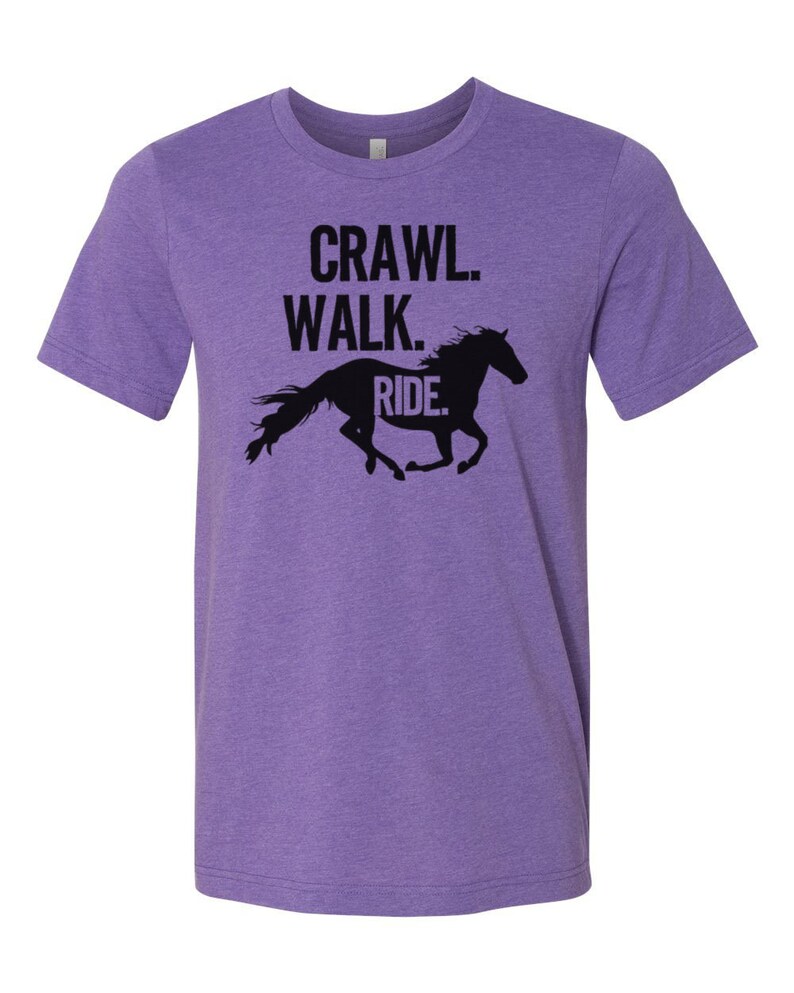 Equestrian Apparel Crawl Walk Ride Horse Riding Shirt Etsy