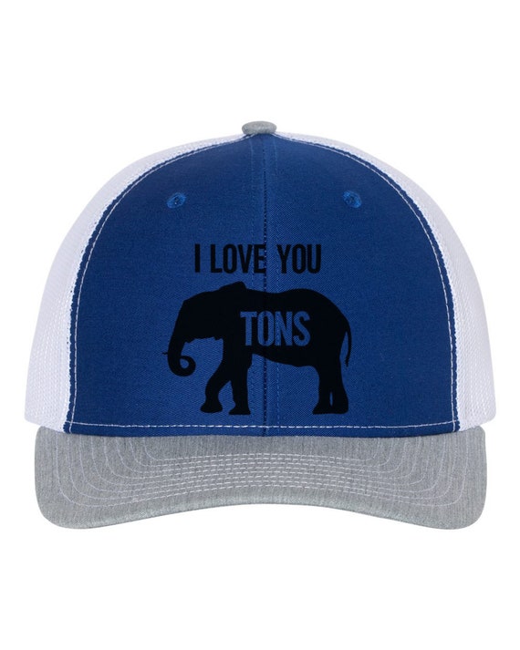 I Love You Tons Elephant Hat Elephant 