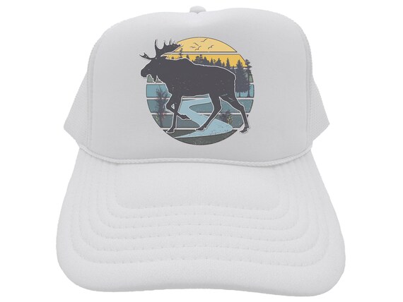 Moose Hat, Moose Sun, Otto Hat, Moose Hunting Hat, Wildlife Hat