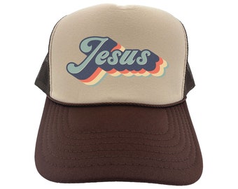 Casquette Snapback Vintage Années 90 – Jesus Christ Patch – Otto – Noir