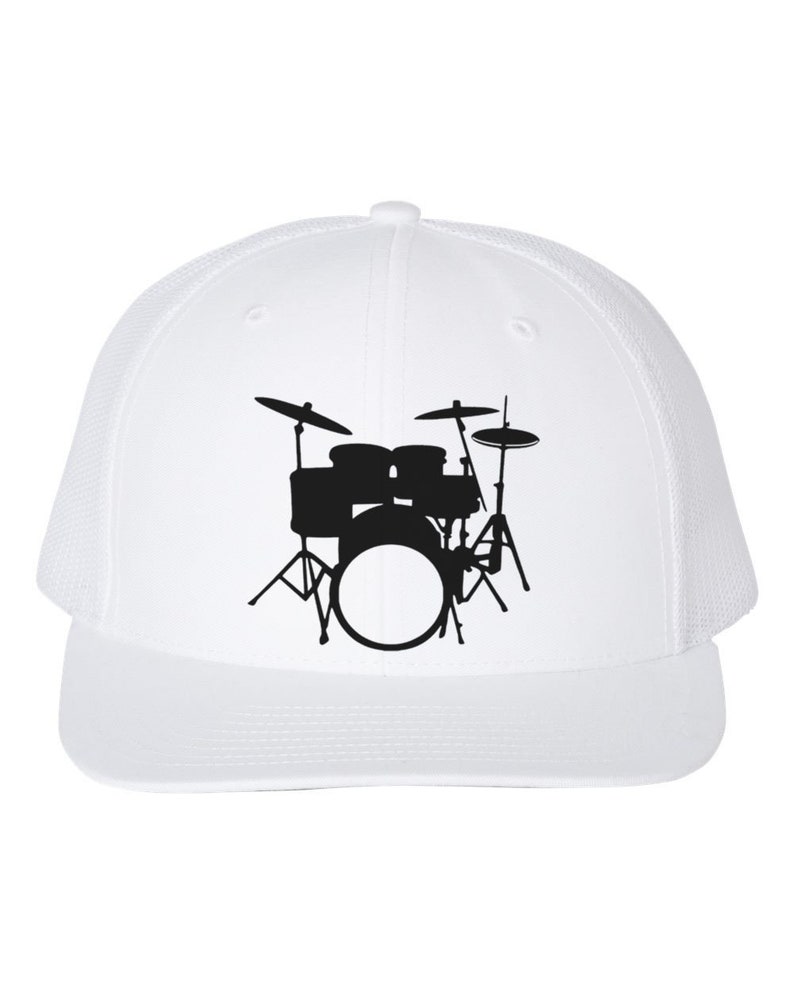 Drummer Hat Drumset Gift For Drummer Percussion Drumming Etsy
