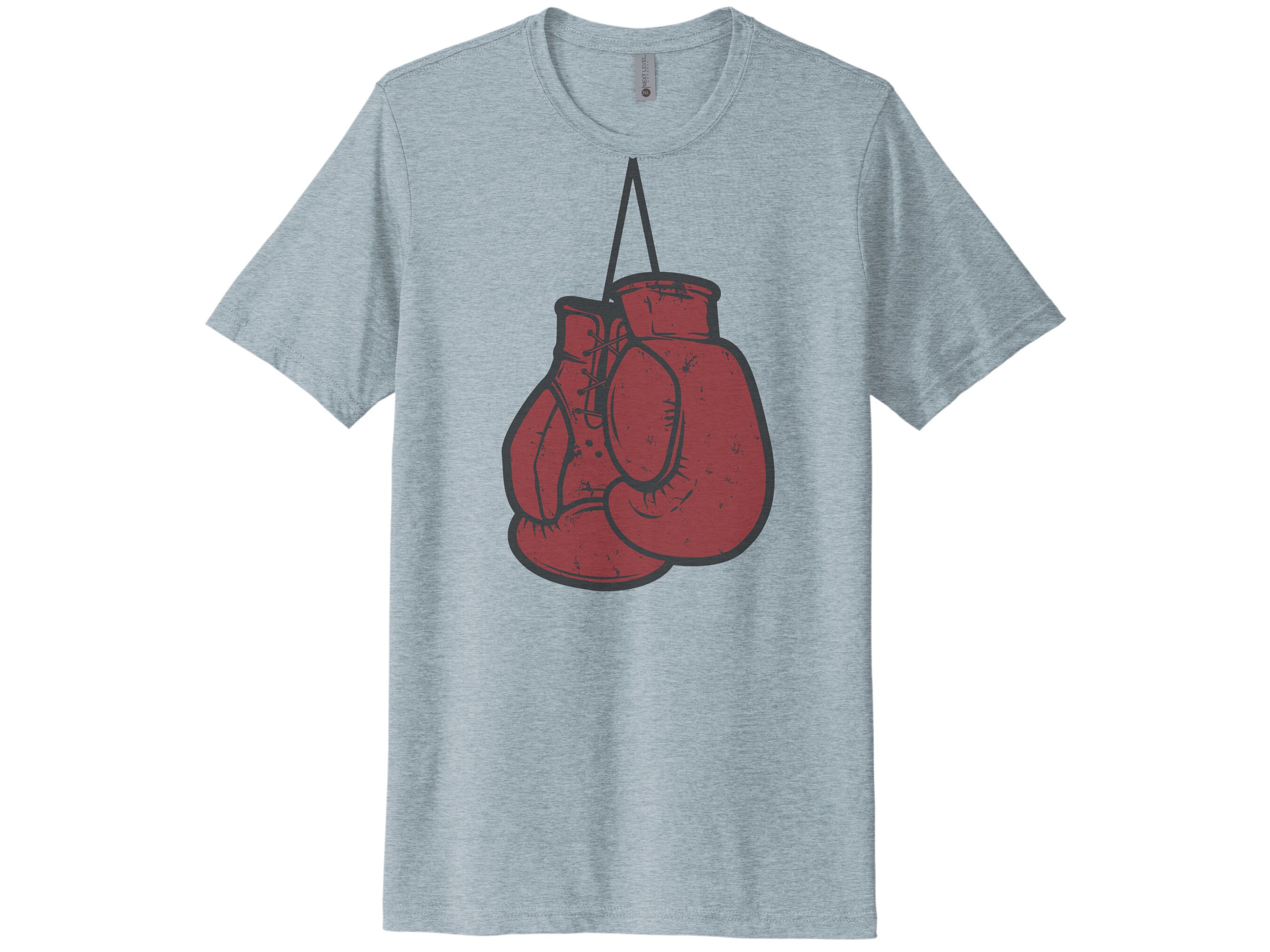 ★GENERAL IDEA★ UNISEX Pigment Boxing Short Sleeve T-shirt Barracks Boxing Regional short sleeve – Down Ladder Apparel