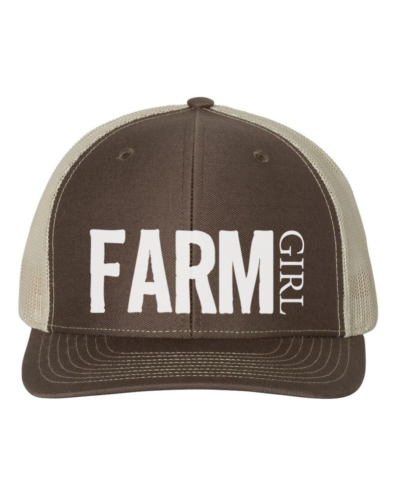 Farm Girl Hat Farm Girl Farm Hat Snapback Farming Apparel Etsy