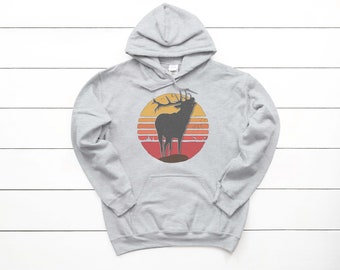 Elk Hunting Hoodie, Elk Hoodie, Mountain Hoodie, Unisex Fit, Youth and Adult Sizes, Hunting And Fishing, Hunting Apparel, Elk Gift, Bull Elk