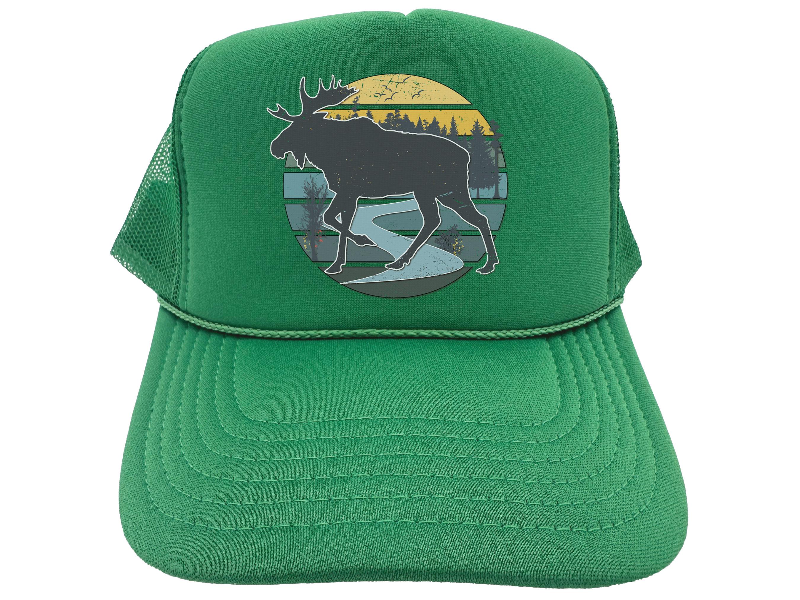 Moose Hat, Moose Sun, Otto Hat, Moose Hunting Hat, Wildlife Hat