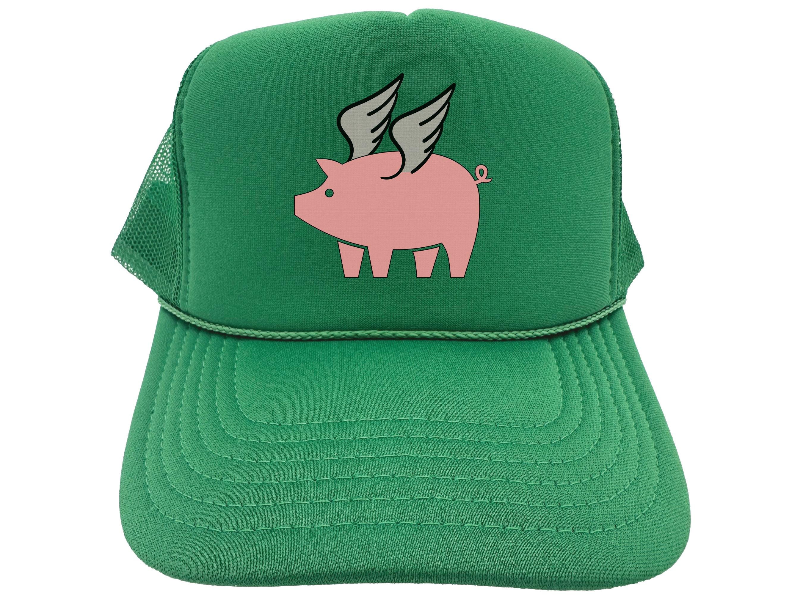 Pig Hat, Pig Wings, Funny Pig Gift, When Pigs Fly  display picture 2