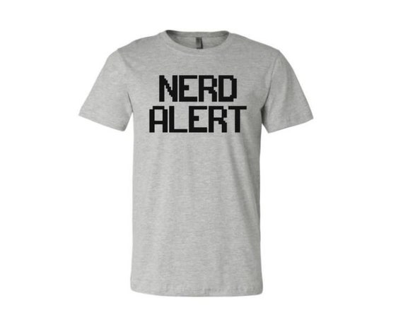 nerd alert t shirt