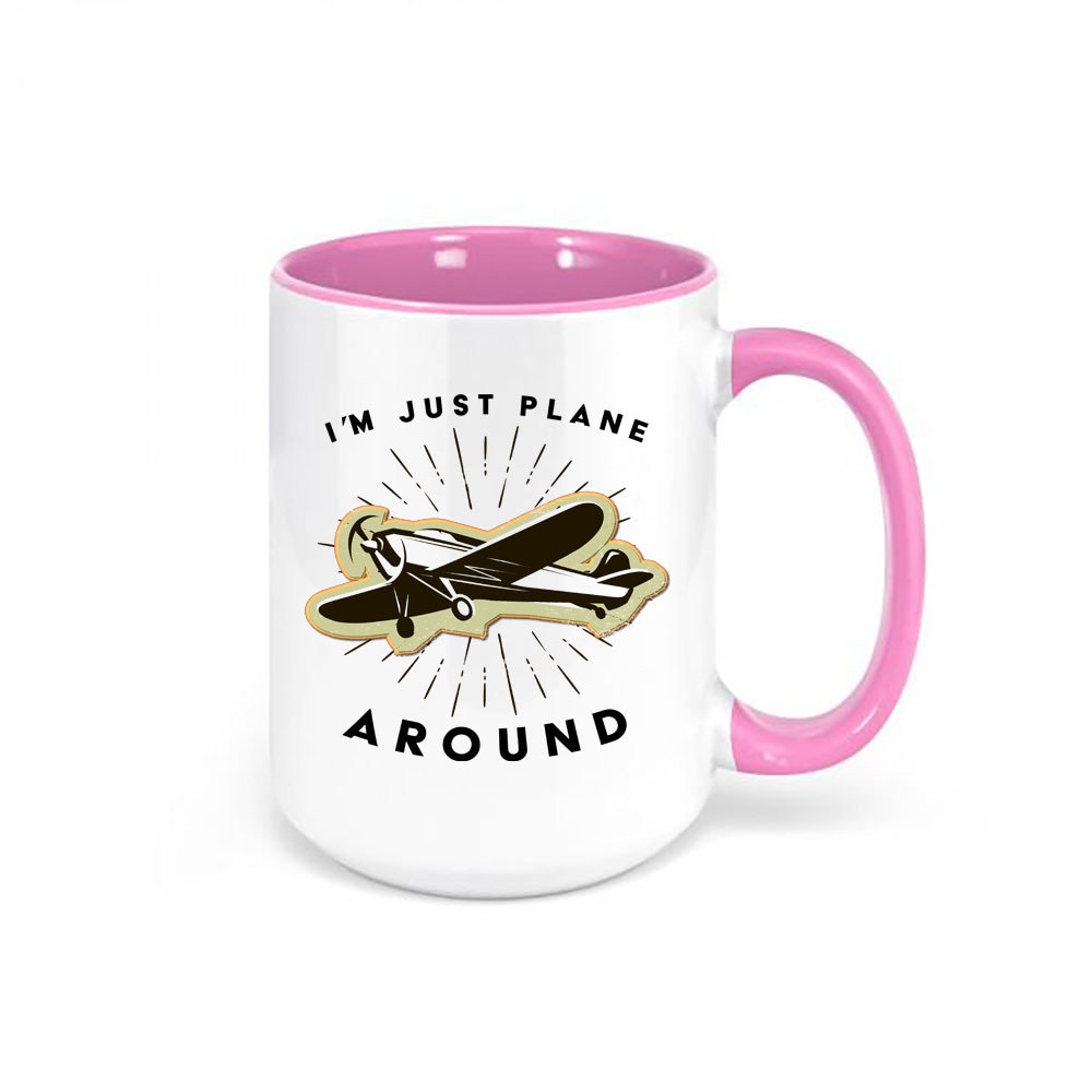 Plane Coffee Mug, I'm Just Plane Around, Pilot Mug, Airplane Mug, Gift for  Pilot, Aircraft Lover, Plane Decor, Airplane Coffee Cup, Planes - Etsy