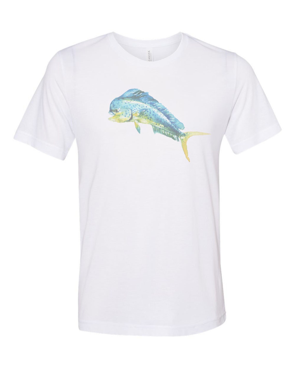Mahi Mahi Shirt Watercolor Mahi Mahi Unisex T Sublimation Etsy