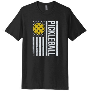 Pickleball Shirt, Pickleball Vlag, Pickleball Kleding, Unisex Fit, Pickleball Gift, Patriottisch Pickleball Shirt, Amerika T-shirt