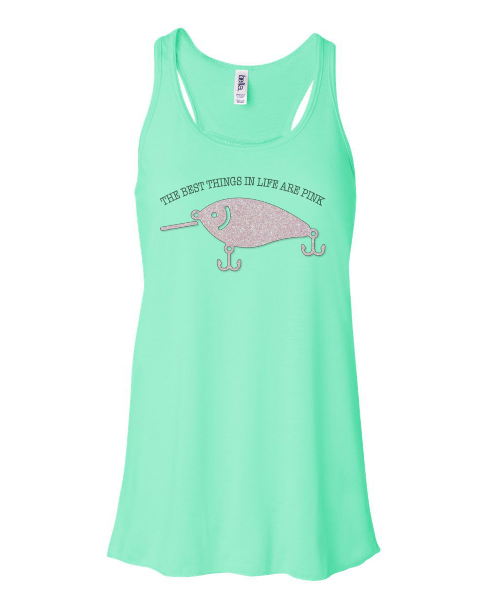 Women's Fishing Tank Top The Best Things In Life Are Etsy