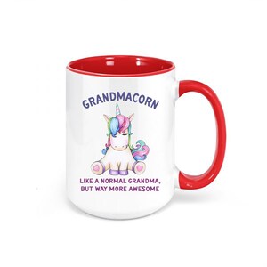 Grandmacorn Funny Coffee Mug - Gift For Grandma From Grandkids, Perfect For Mother's Day, Birthday, Christmas - View #9
