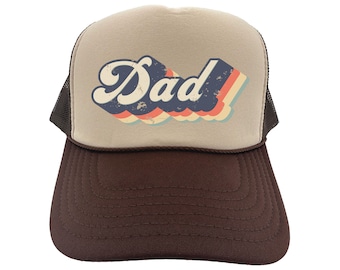 Czapka taty, retro tata, czapka taty trucker, czapka taty vintage, czapka taty trucker, 10 opcji czapki!, regulowany snapback, czapka taty, prezent na dzień ojca