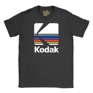 Retro Kodak T-Shirt Photography Junkie Vintage Camera