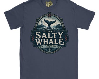 The Salty Whale Widow's Bay T-shirt