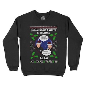 Leeds Feliz Navidad Christmas Sweater | Marcelo Bielsa - Dreaming Of A White Christmas | Funny Xmas