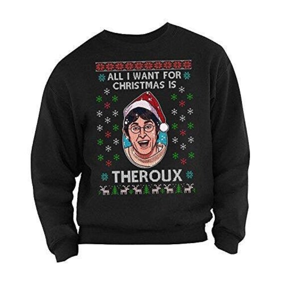 Louis Theroux Christmas Sweater All I Want for Christmas is Theroux Etsy UK